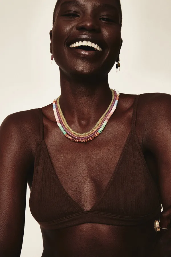 Chan Luu Necklaces^14K Chrysoberyl Collar Necklace
